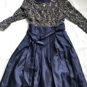Gorgeous blue wedding dress